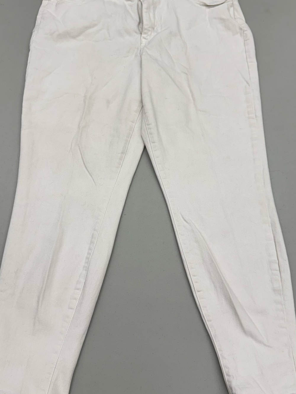 M jeans by Maurice White Denim high rise skinny jeans